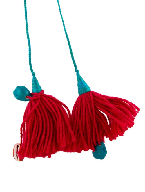 Aurélie Bidermann Sioux Wrap Around Tassel Necklace