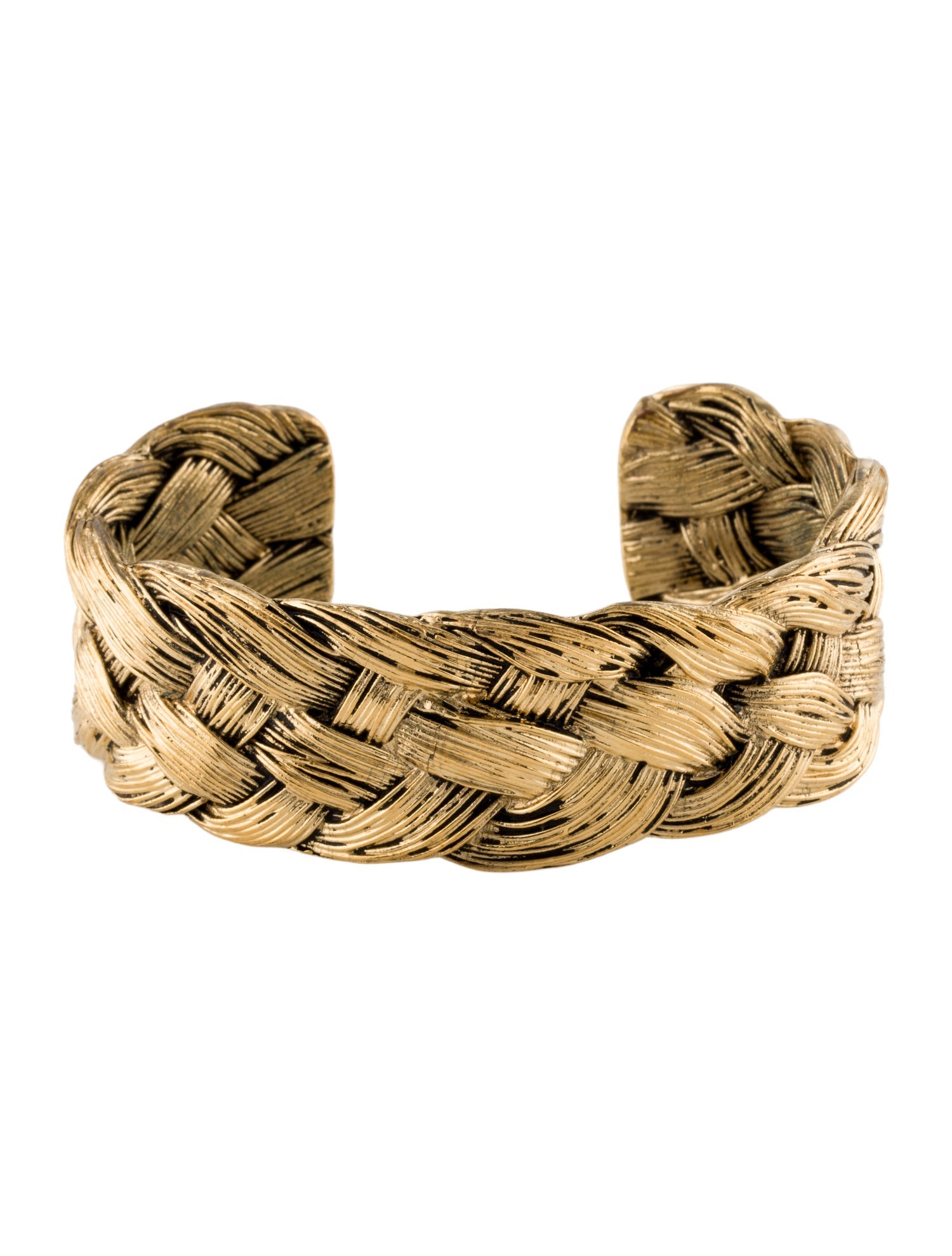 Aurélie Bidermann Tresse Woven Cuff Bracelet