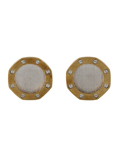 Audemars Piguet 18K Two-Tone Royal Oak Cufflinks