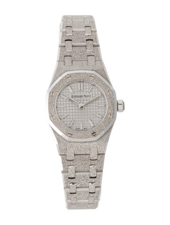 Audemars Piguet Royal Oak Mini Frosted Gold Watch