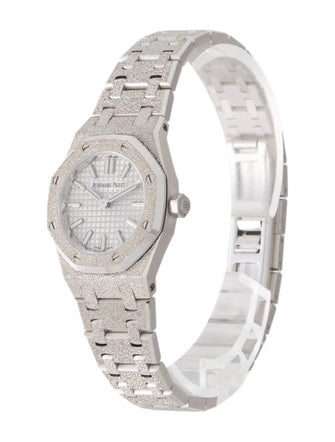 Audemars Piguet Royal Oak Mini Frosted Gold Watch