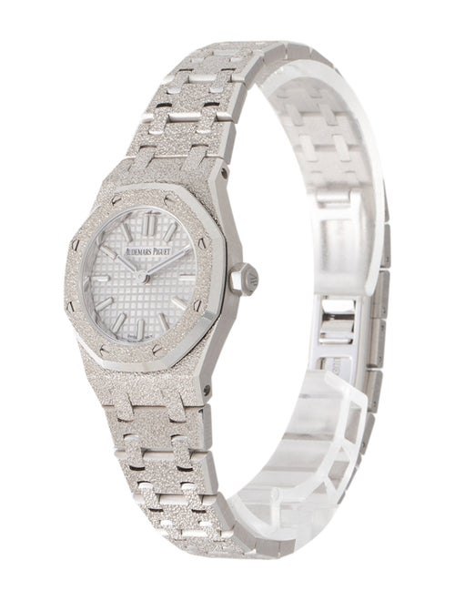 Audemars Piguet Royal Oak Mini Frosted Gold Watch