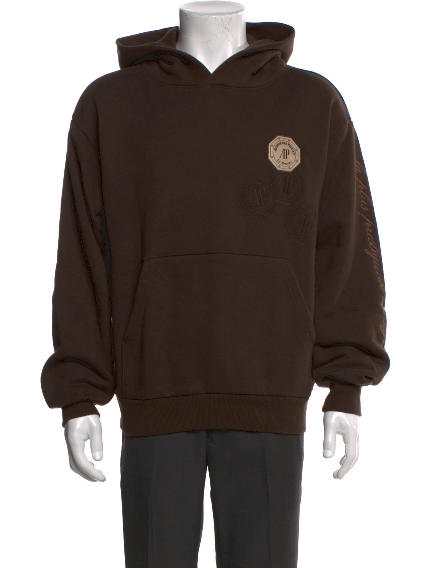 Audemars Piguet Graphic Print Crew Neck Hoodie