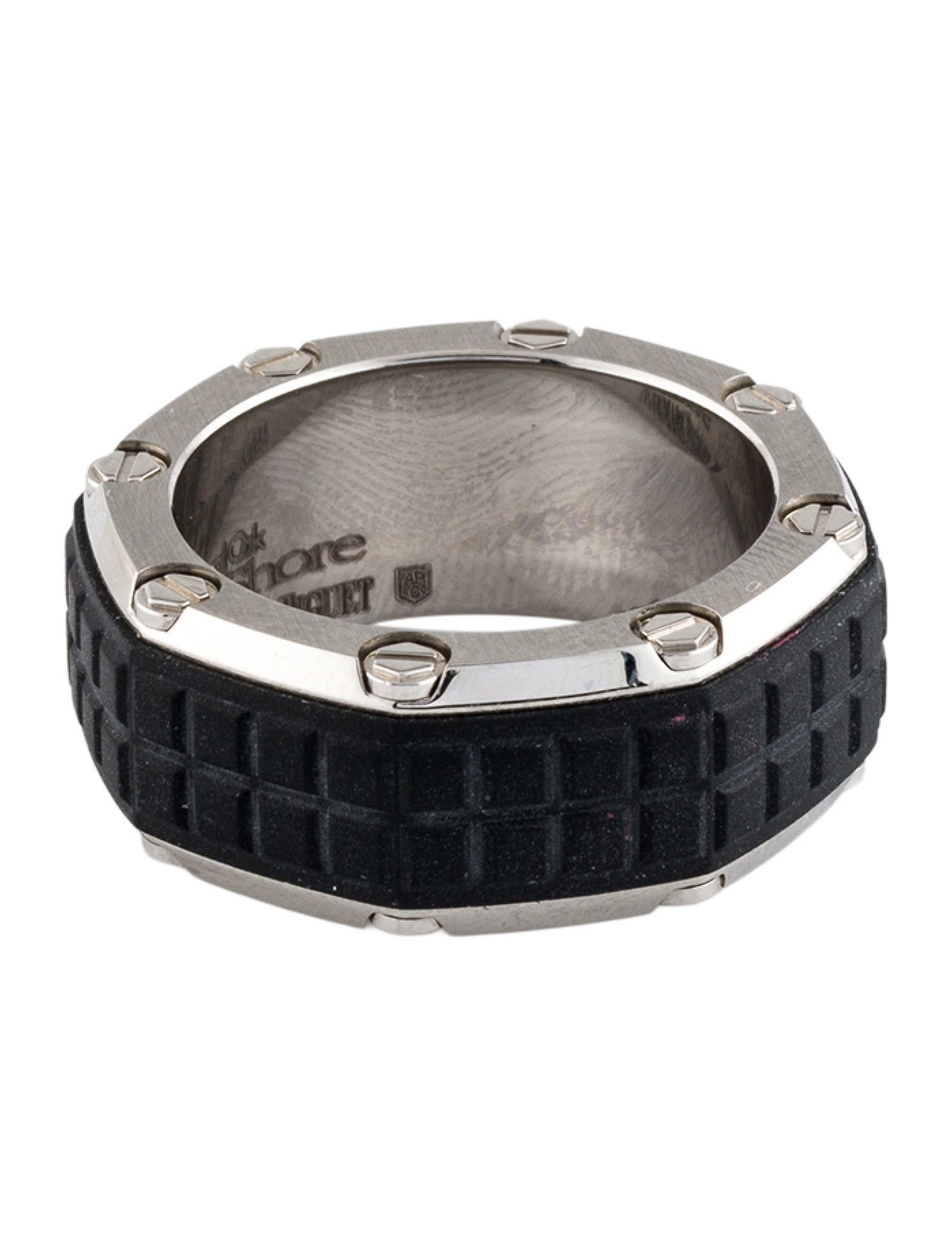 Audemars Piguet Rubber Royal Oak Offshore Band Ring
