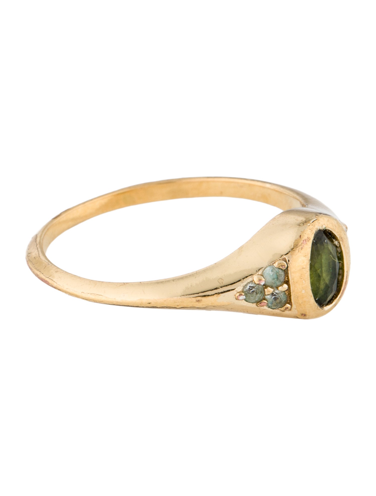 Aurate Tourmaline & Topaz Cocktail Ring