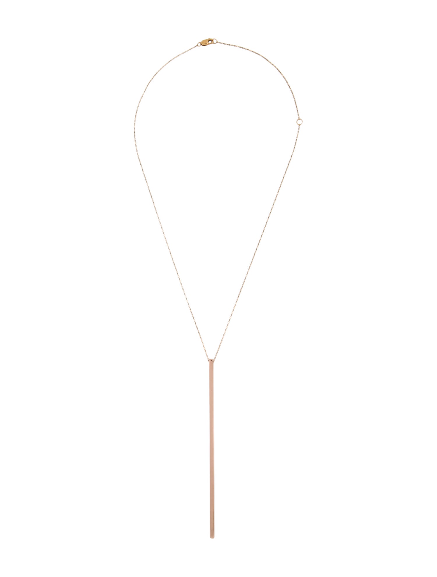 Aurate Obelisk Pendant Necklace