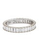 Aurate 14K Bold Diamond Baguette Ring