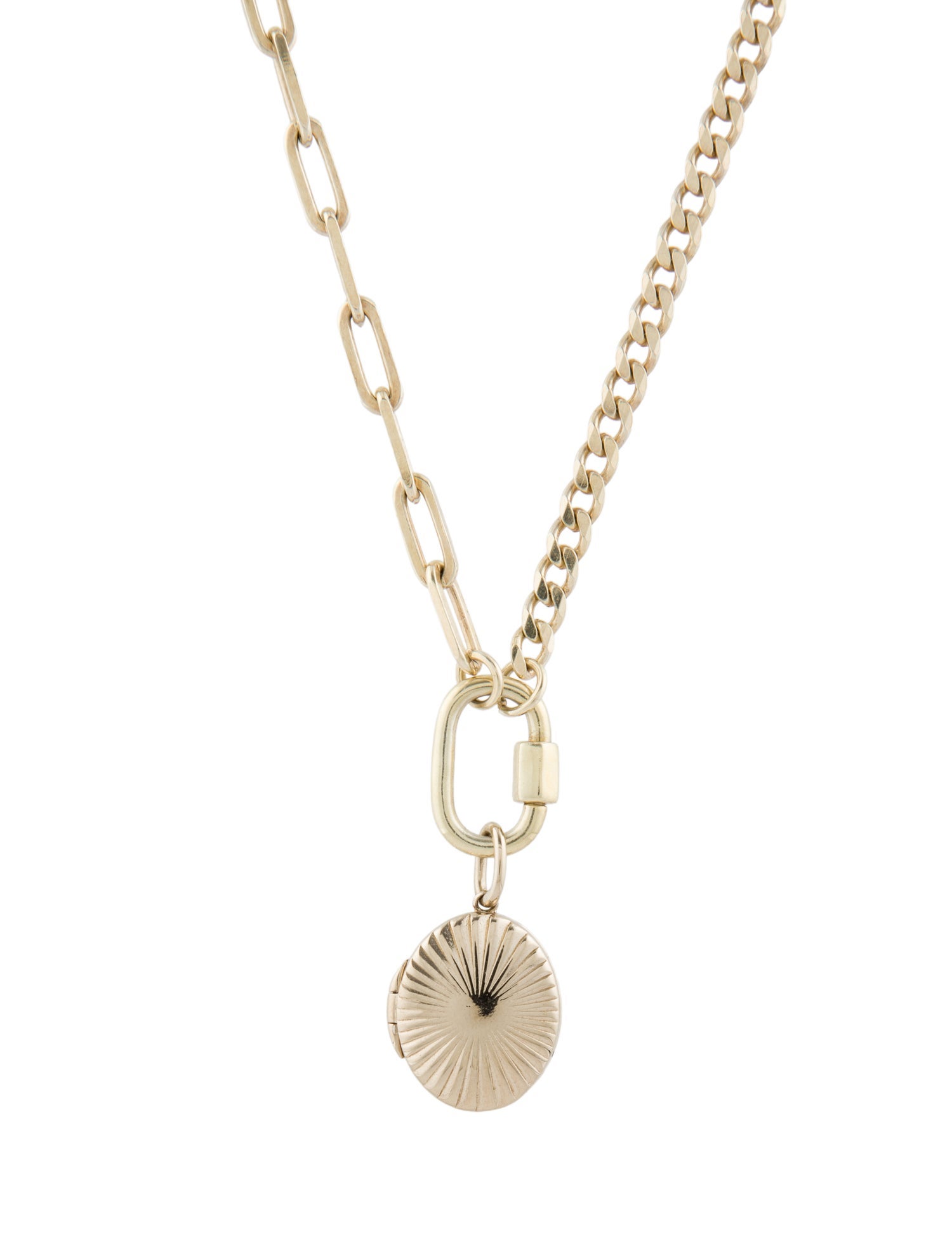 Aurate Infinity Locket Pendant Necklace