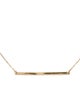 Aurate 14K Bar Necklace