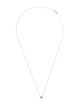Aurate 14K Citrine Birthstone Pendant Necklace