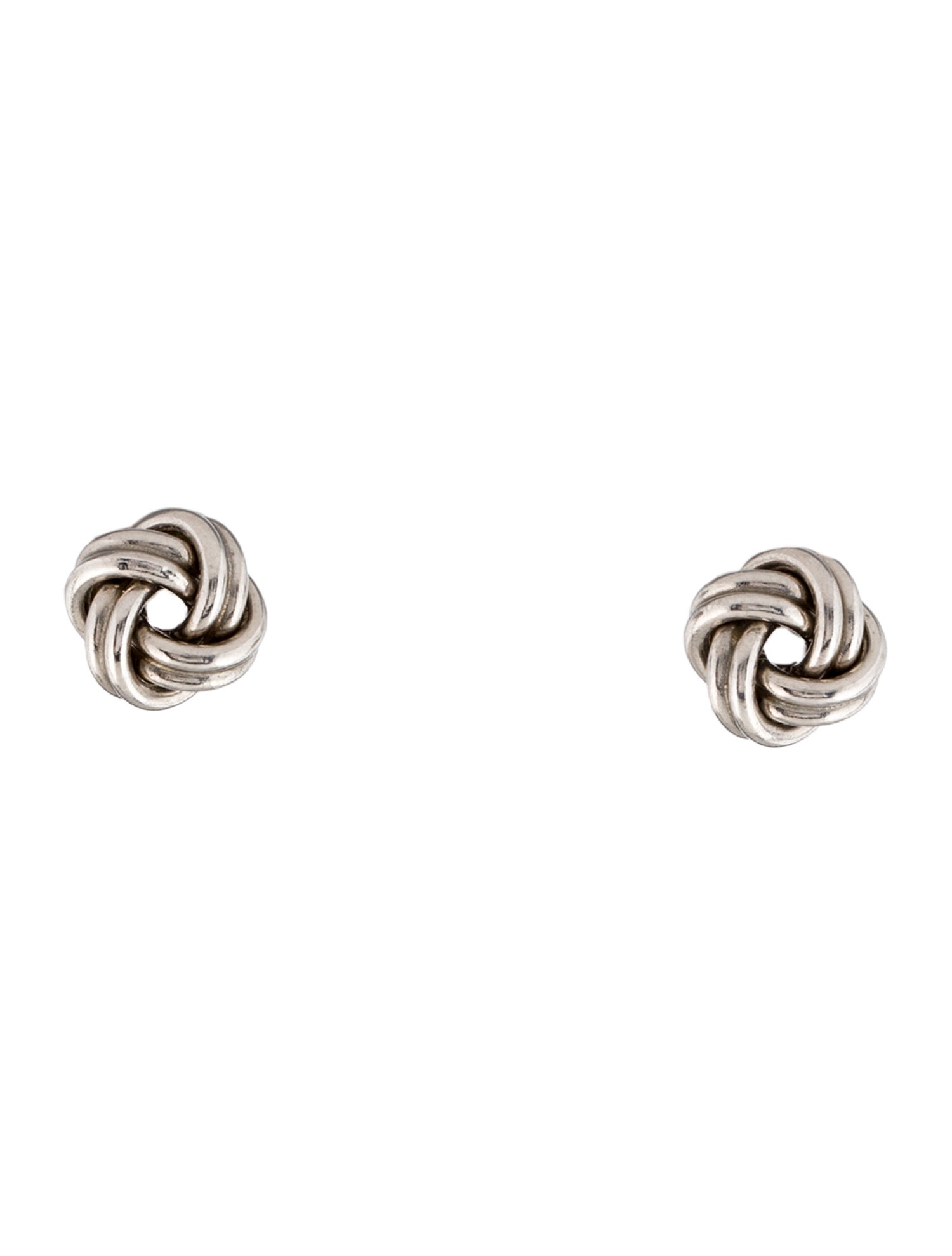 Aurate Knot Stud Earrings