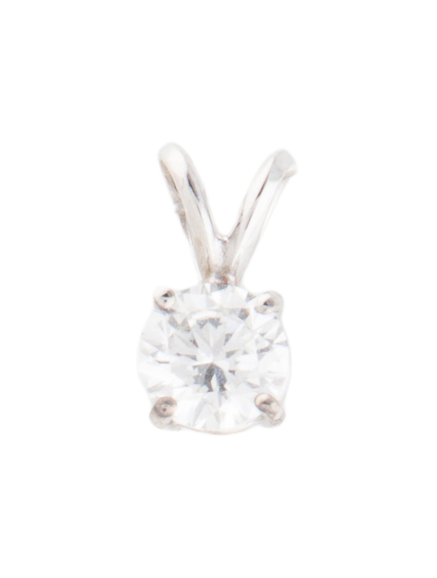 Aurate 14K Lab-Grown Diamond Solitaire Pendant
