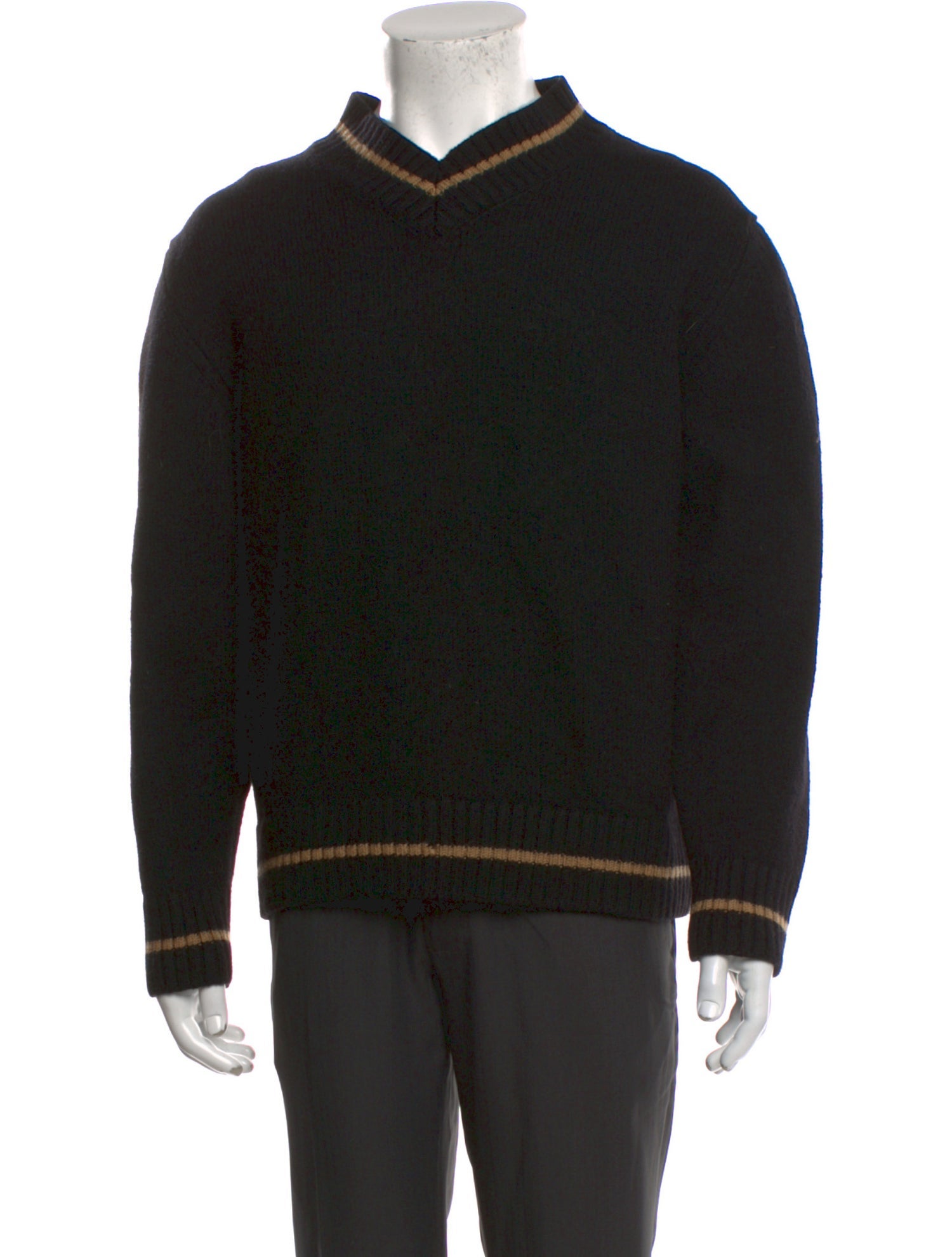 Authier Merino Wool Striped Pullover