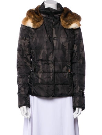 Authier Printed Faux Fur Jacket