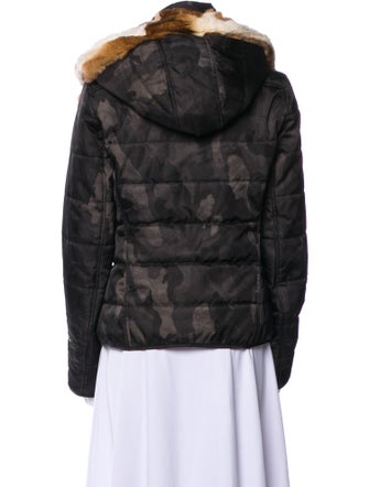 Authier Printed Faux Fur Jacket