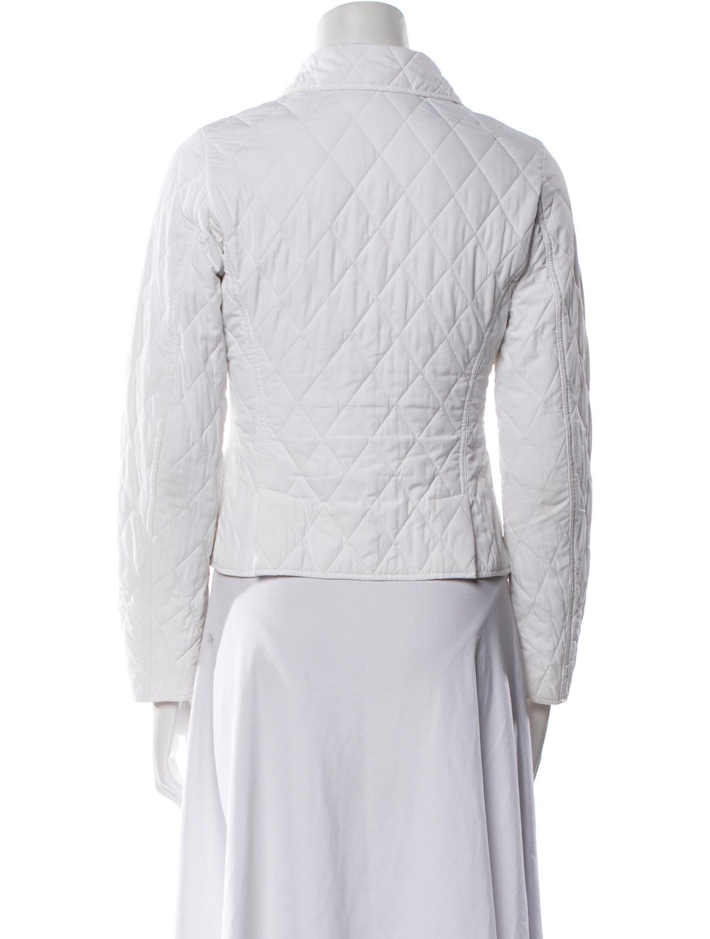 Authier Jacket White Pointed Collar - image 3