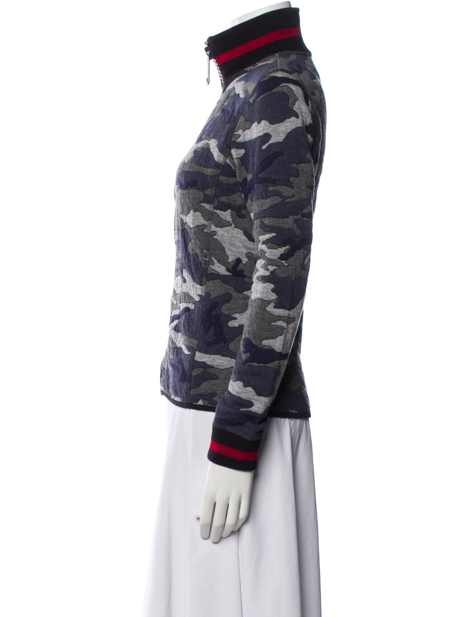 Authier Camouflage Print Bomber Jacket