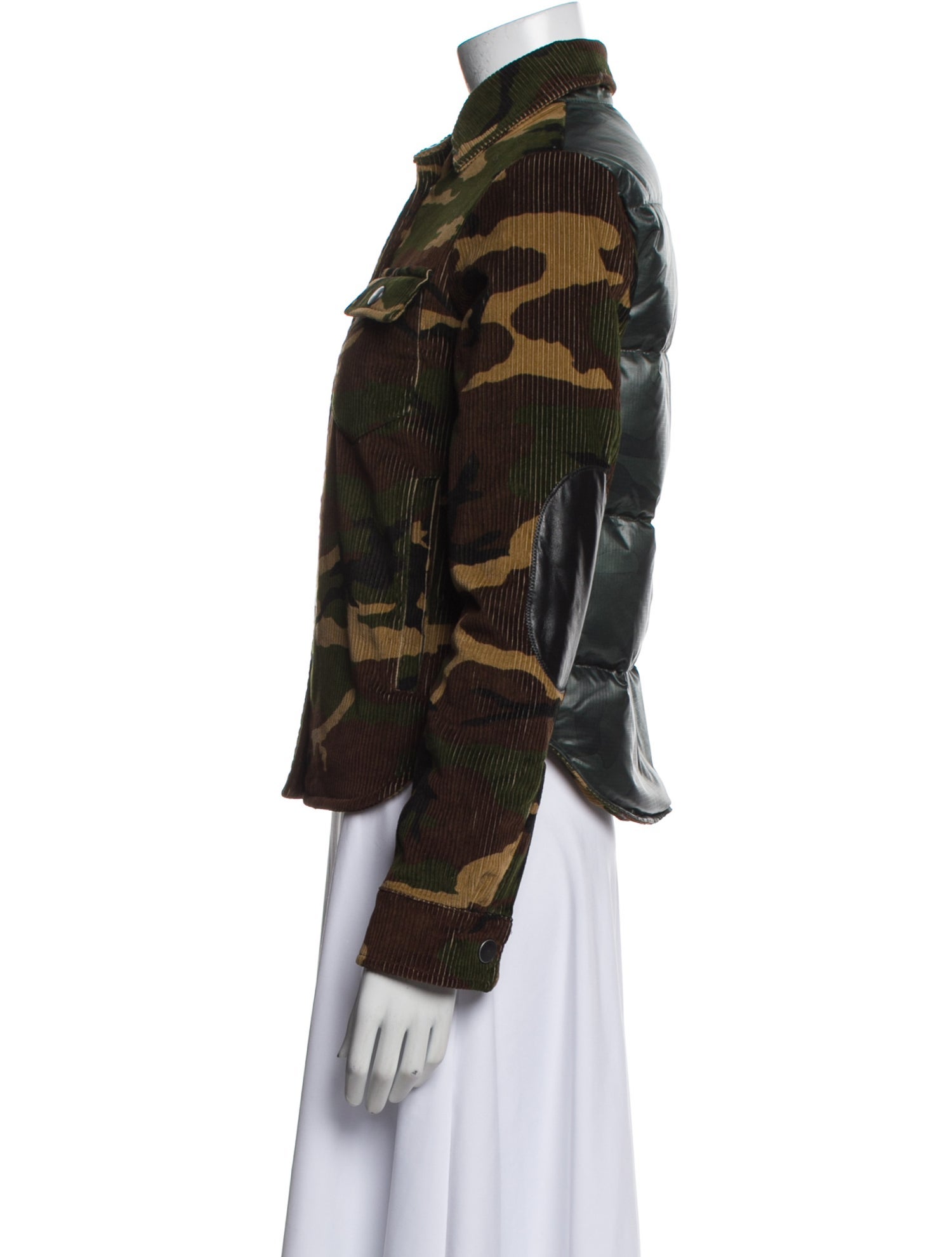Authier Camouflage Print Down Jacket