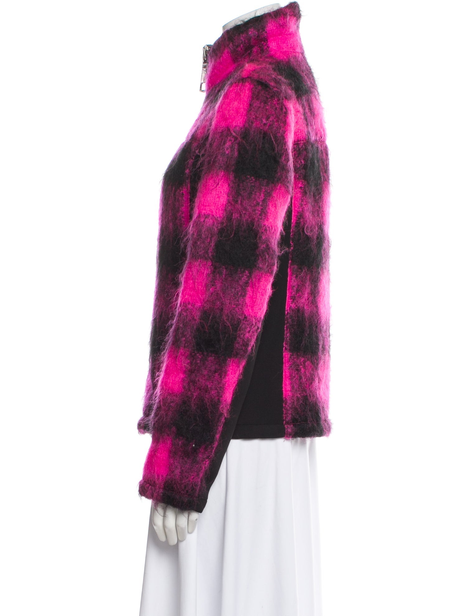 Authier Plaid Print Jacket