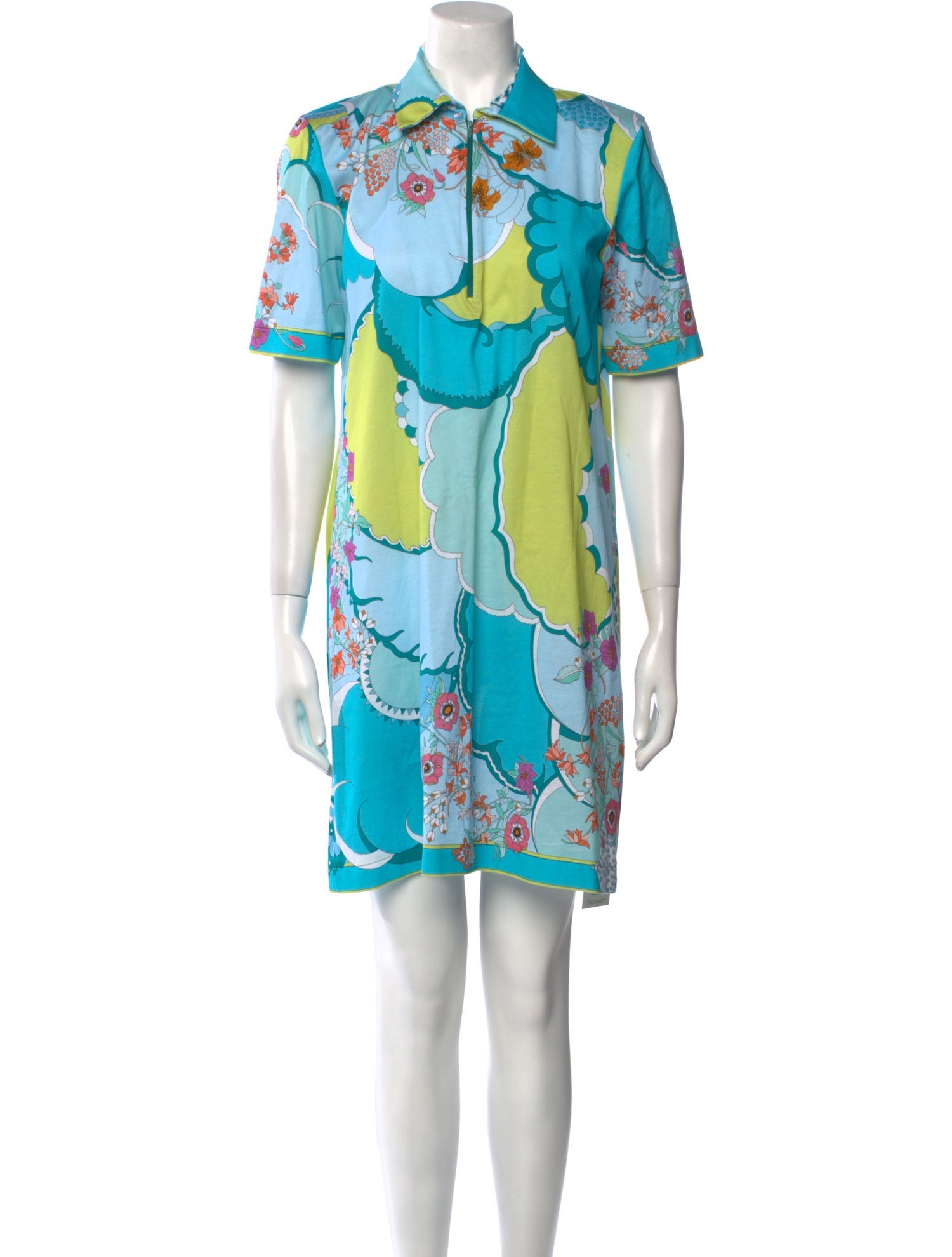 Averardo Bessi Printed Knee-Length Dress