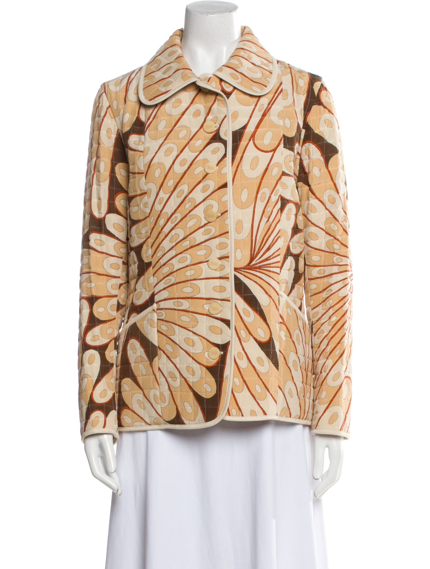 Averardo Bessi Silk Printed Jacket