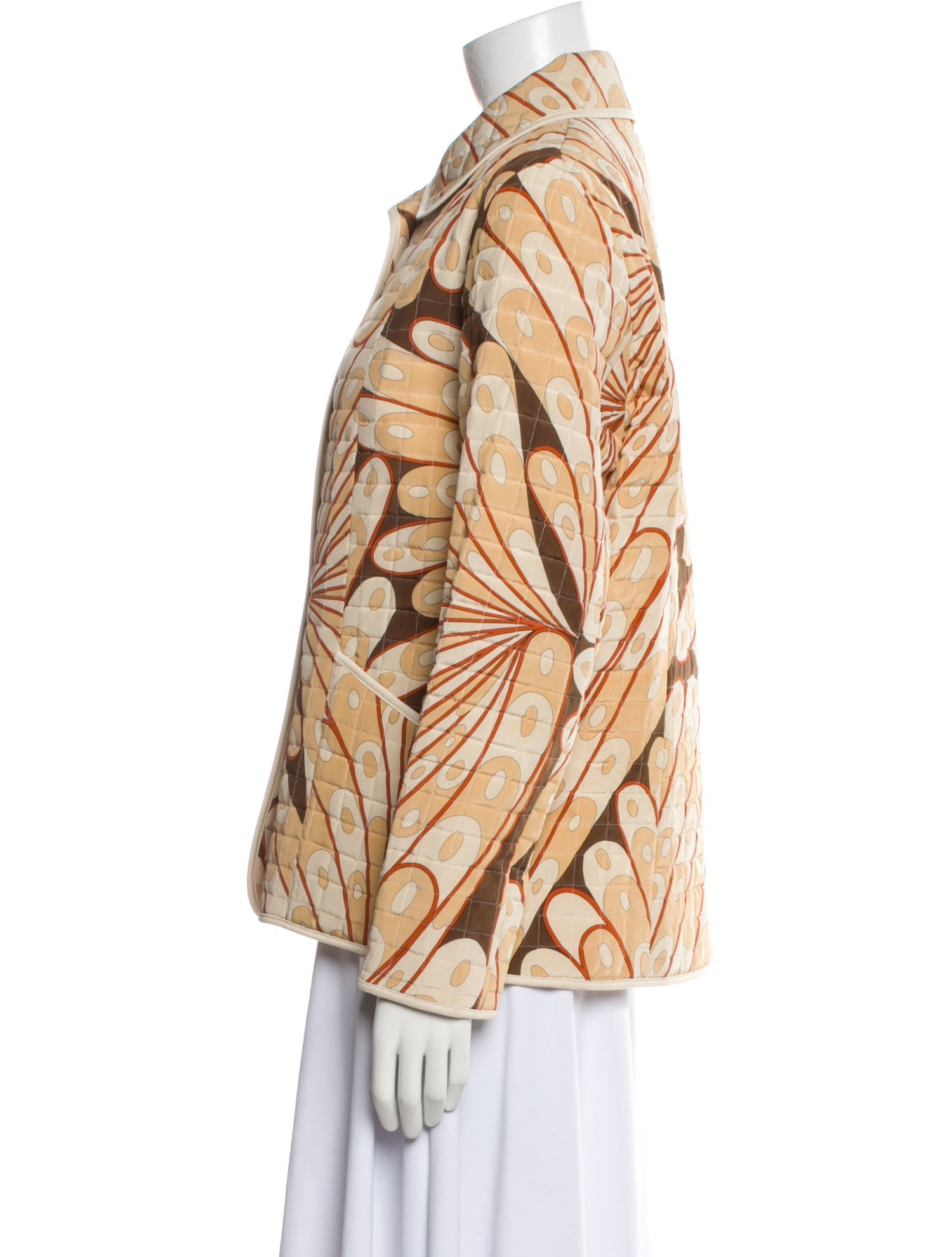 Averardo Bessi Silk Printed Jacket
