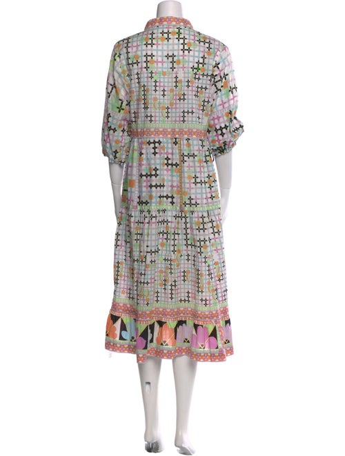 Averardo Bessi Printed Midi Length Dress
