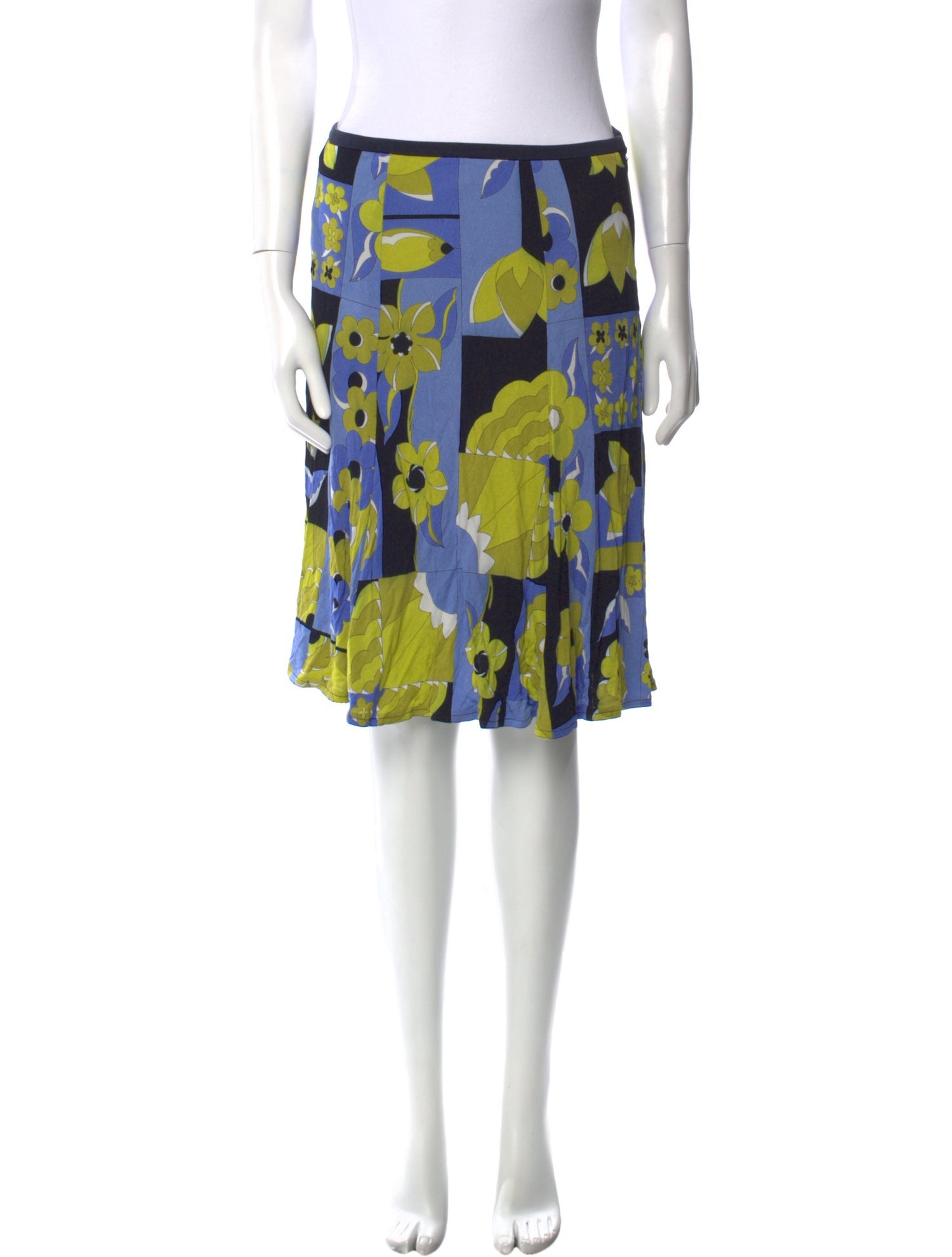 Averardo Bessi Printed Knee-Length Skirt