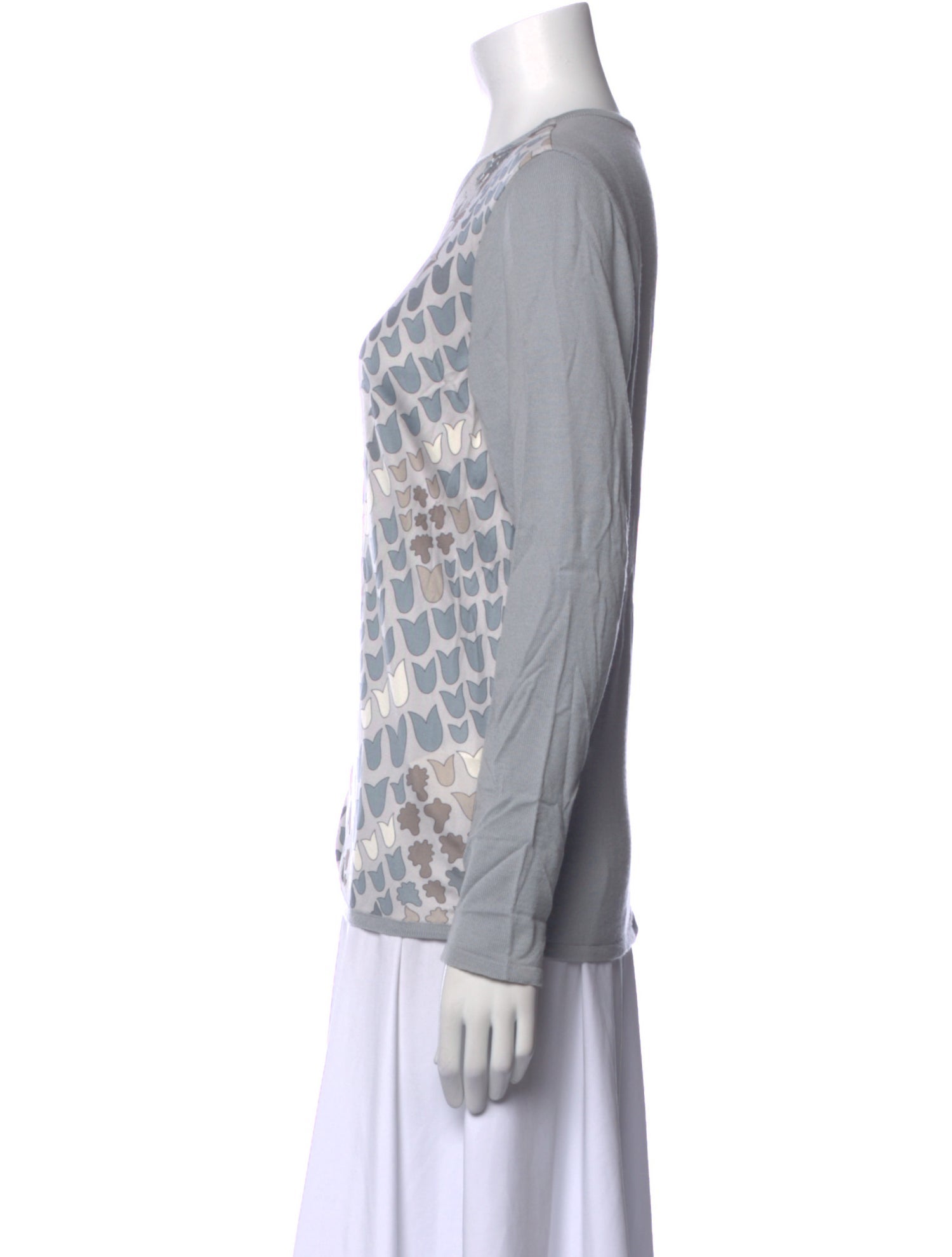 Averardo Bessi Silk Printed Top