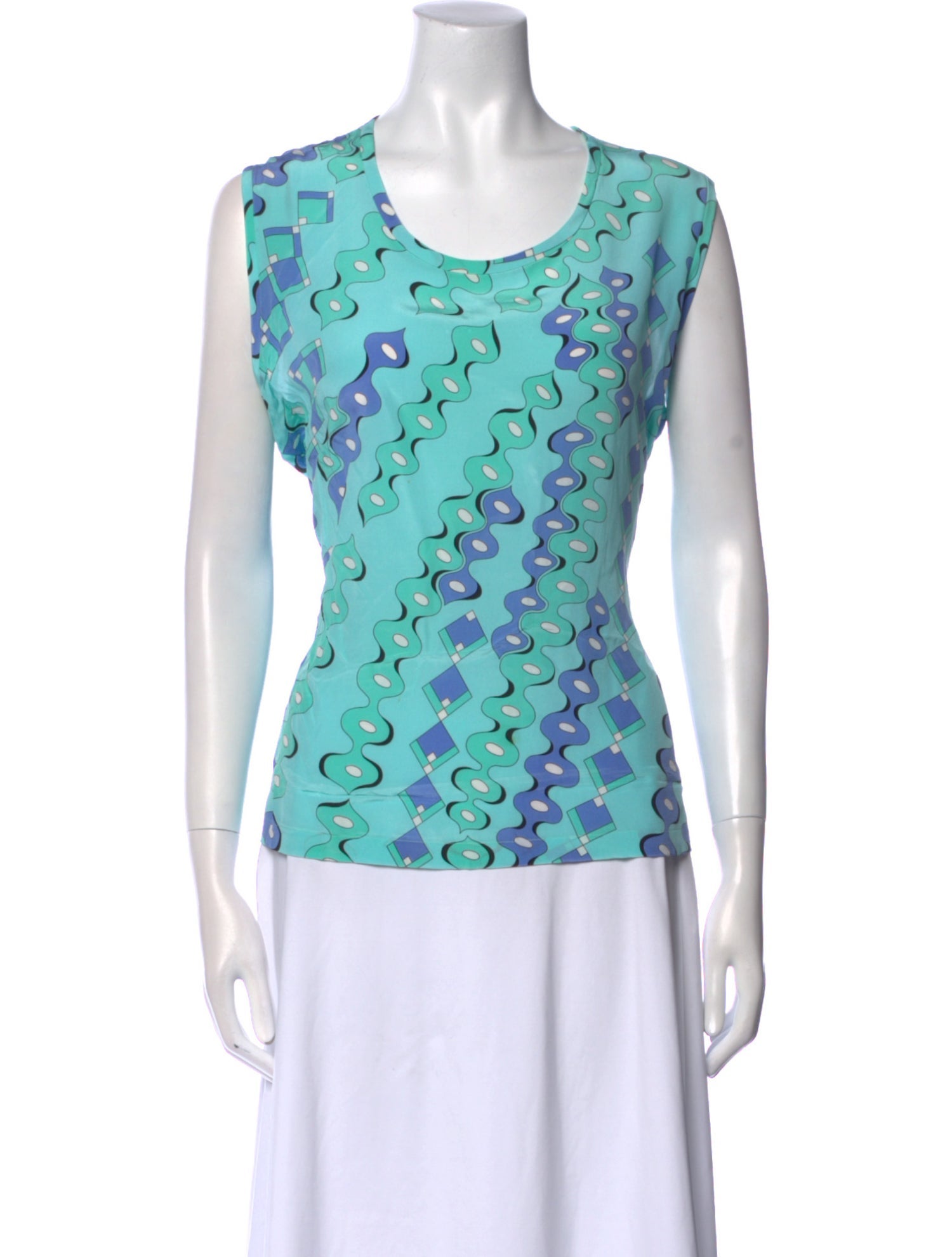 Averardo Bessi Silk Printed Top