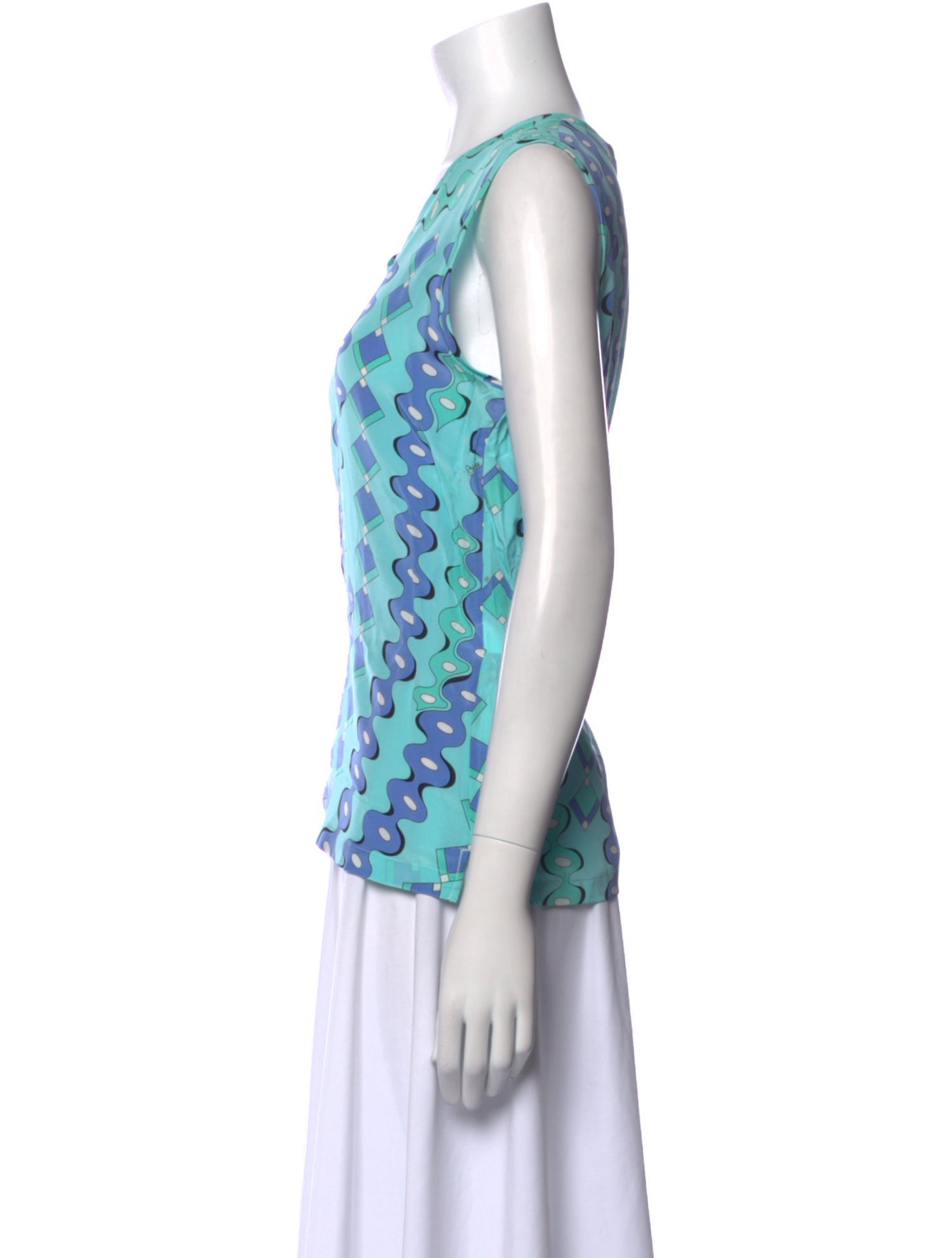 Averardo Bessi Silk Printed Top
