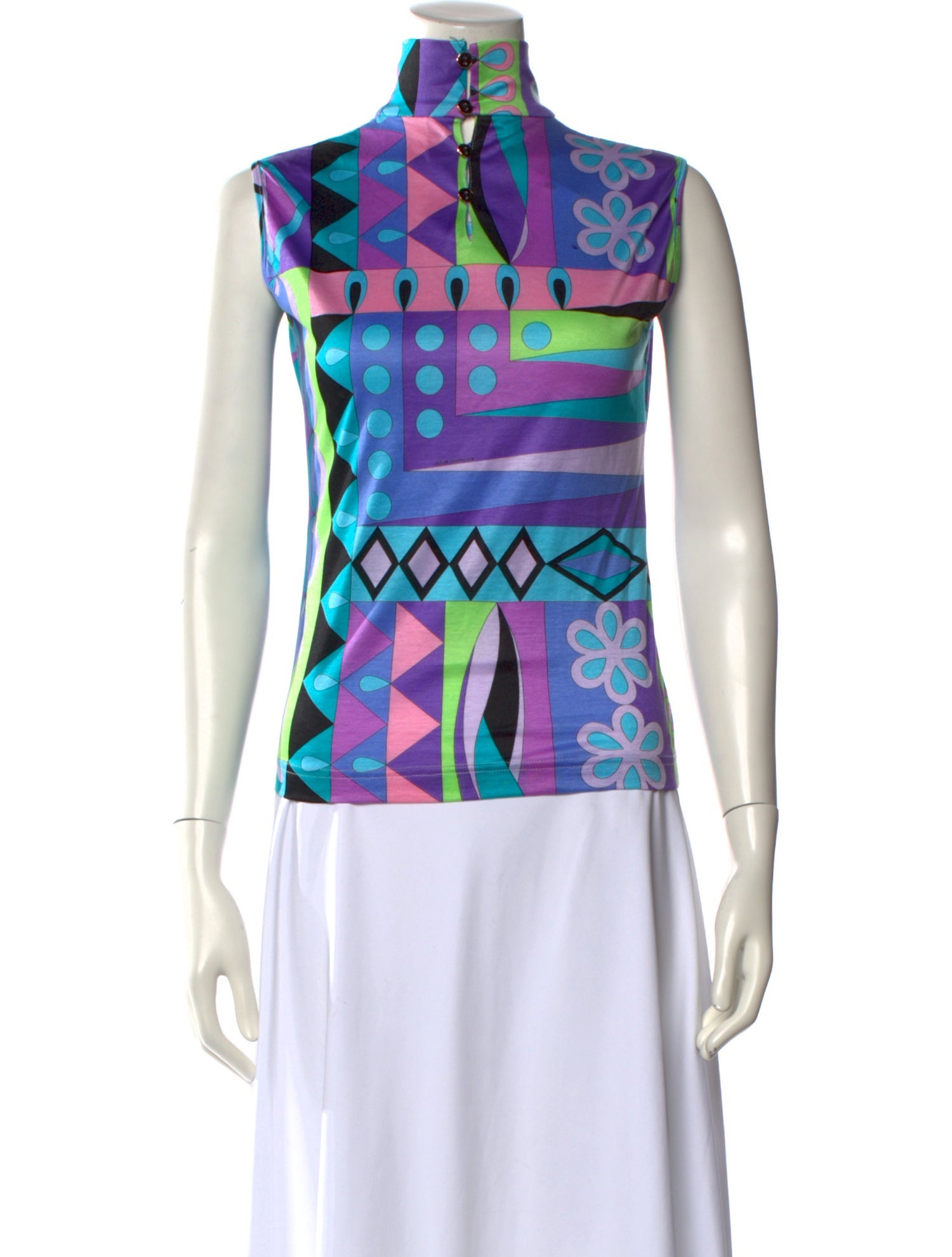 Averardo Bessi Vintage Printed Top