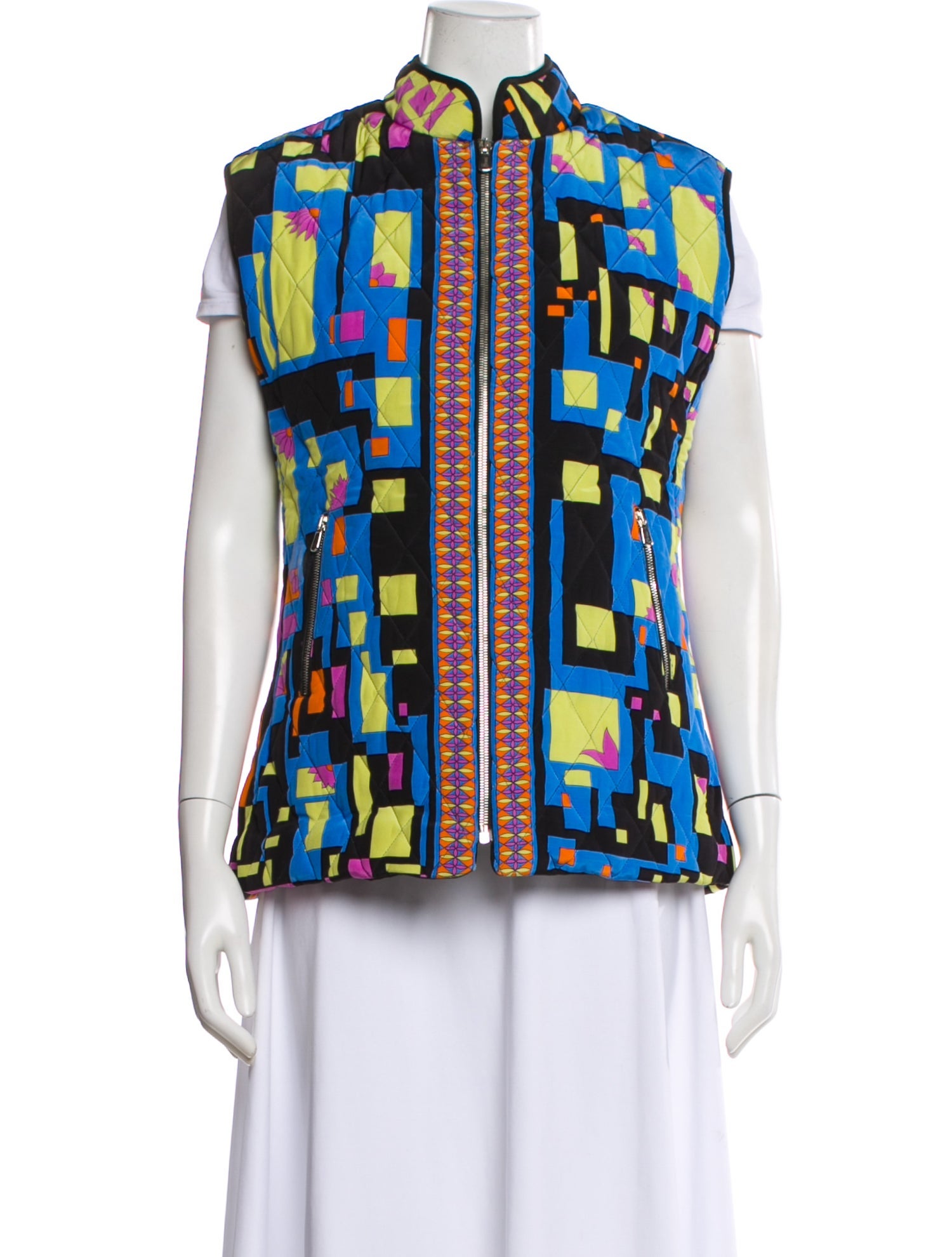 Averardo Bessi Silk Printed Vest