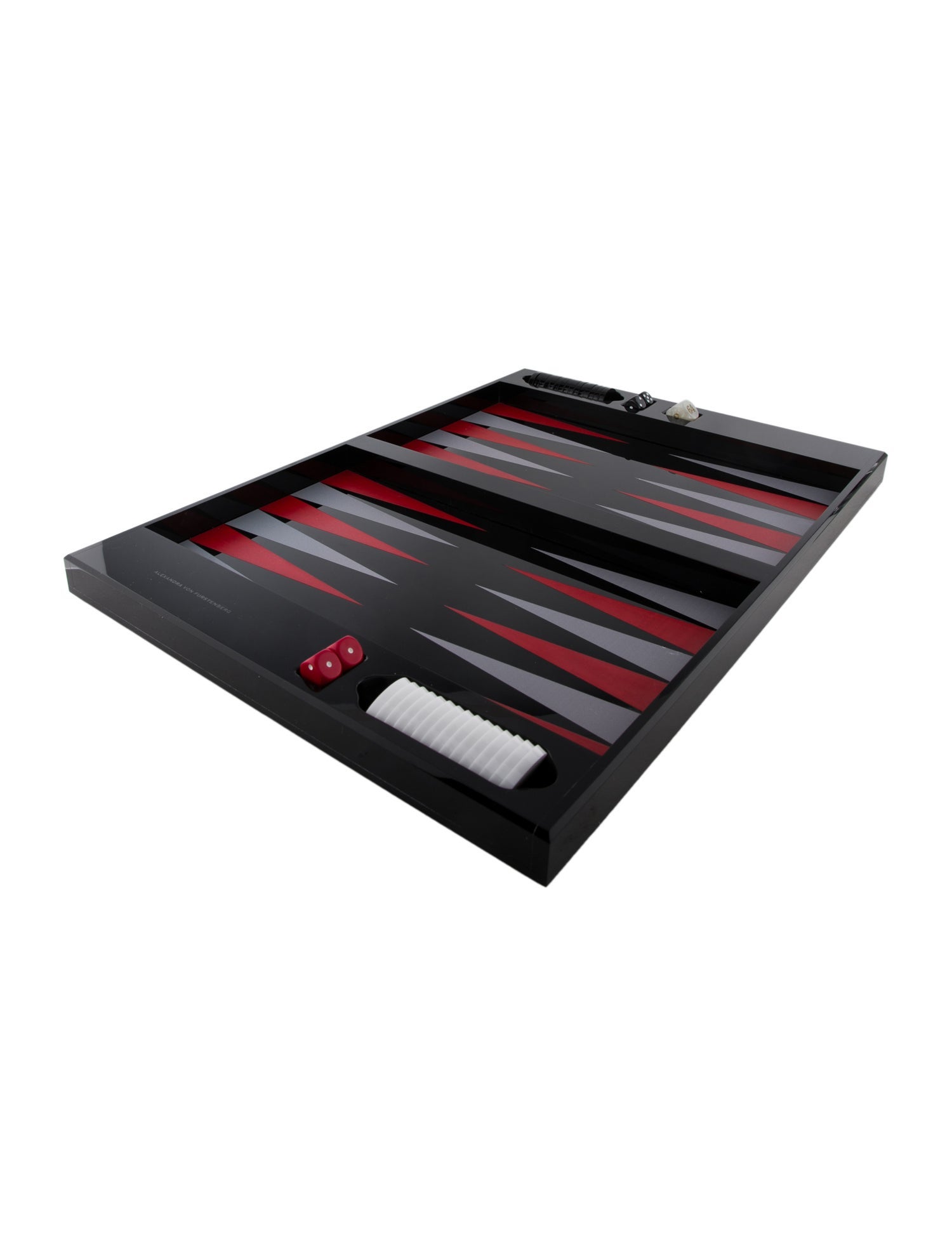Alexandra von Furstenberg Rockwell Backgammon Set w/ Tags