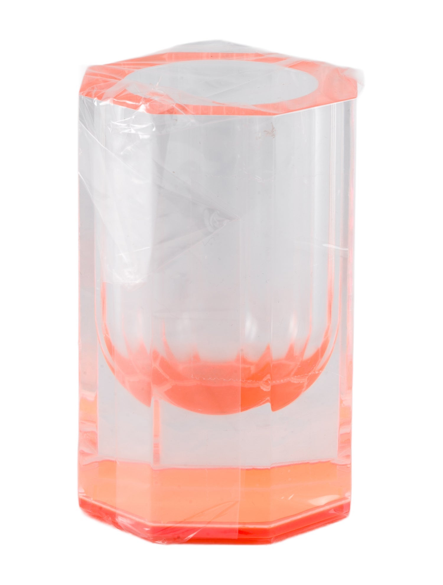 Alexandra von Furstenberg Acrylic Bolt Short Vase