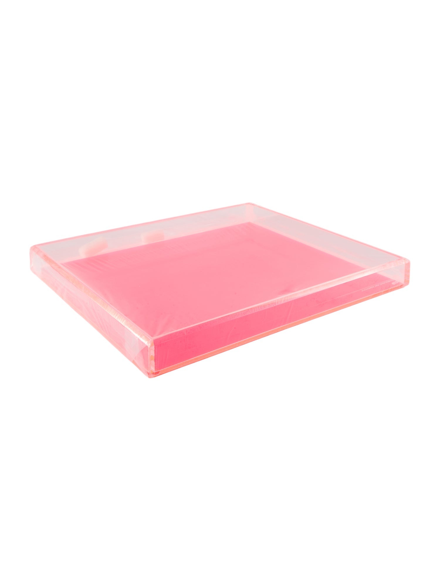 Alexandra von Furstenberg Acrylic Medium Cocktail Tray