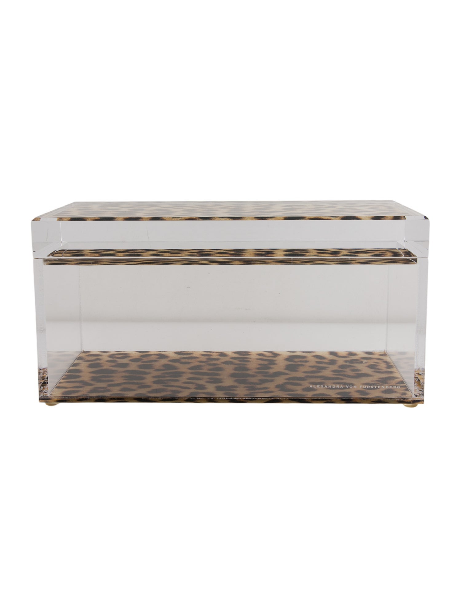 Alexandra von Furstenberg Acrylic Treasure Box