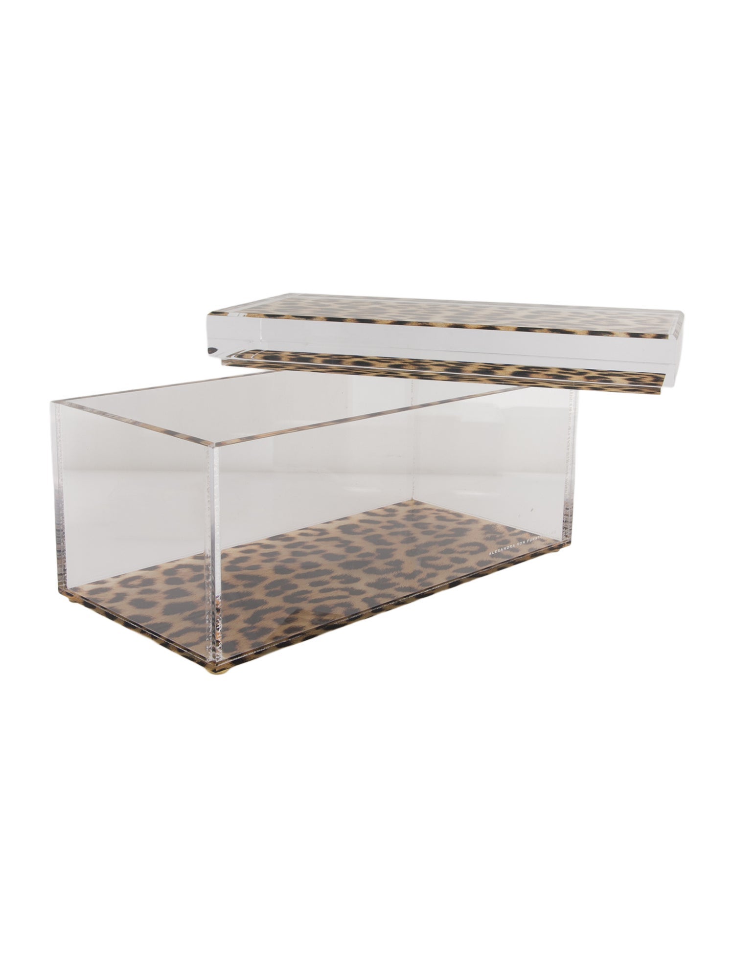 Alexandra von Furstenberg Acrylic Treasure Box