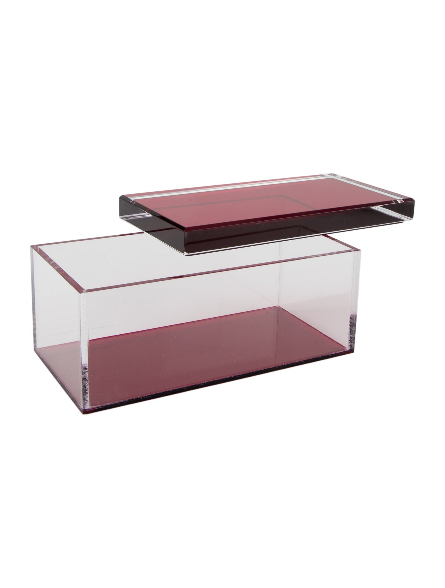 Alexandra von Furstenberg Large Acrylic Treasure Box