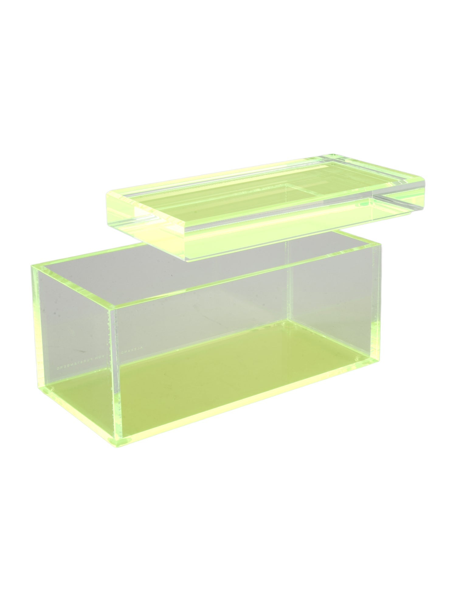 Alexandra von Furstenberg Acrylic Treasure Box