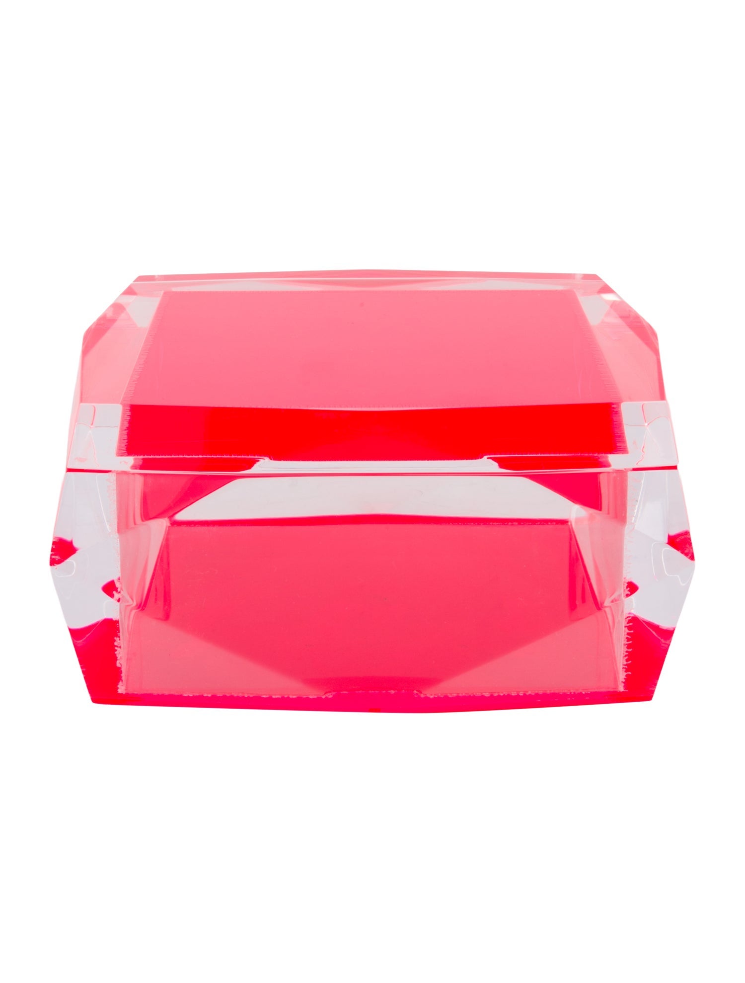 Alexandra von Furstenberg Acrylic Asscher Box