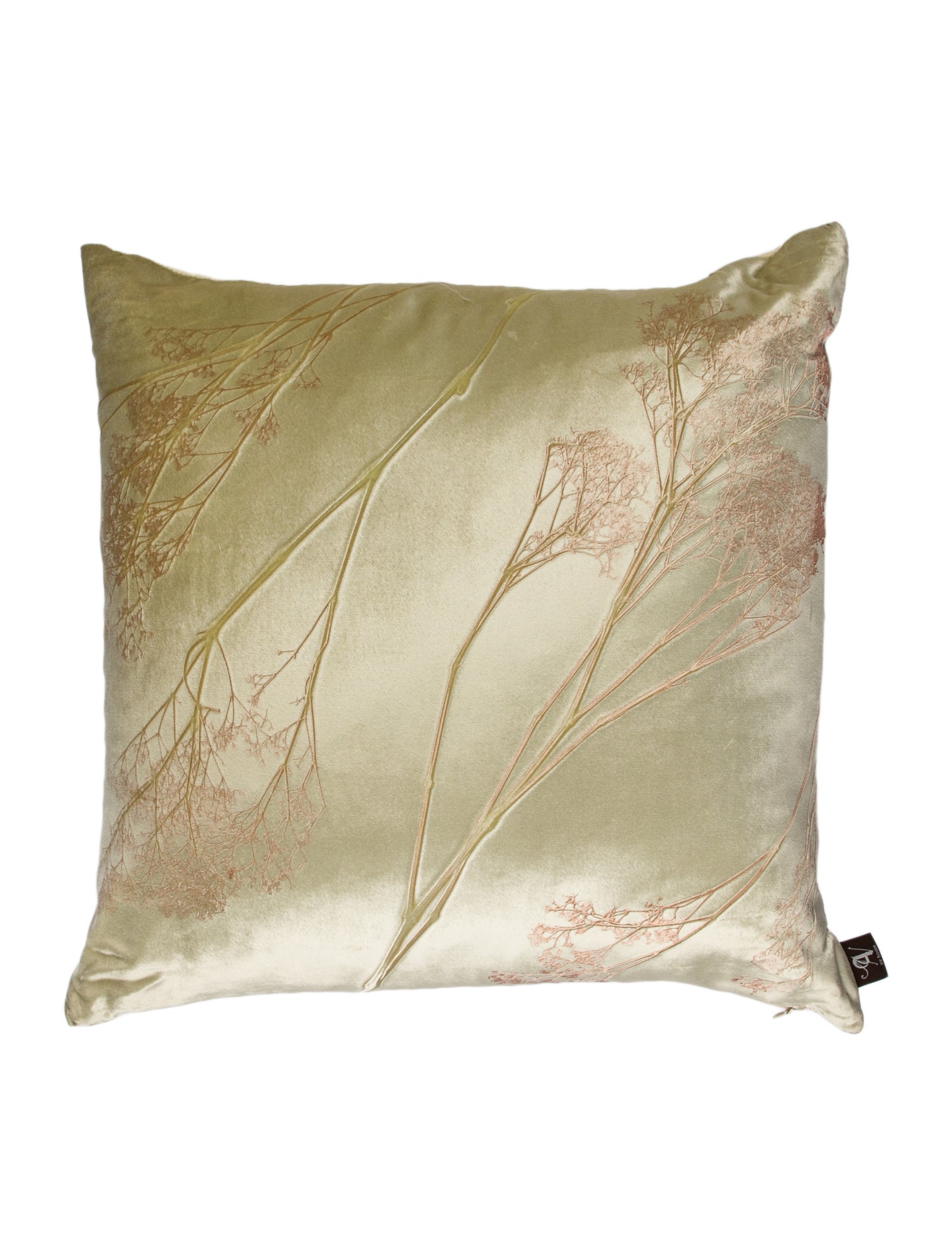 Aviva Stanoff Signature Velvet Throw Pillow