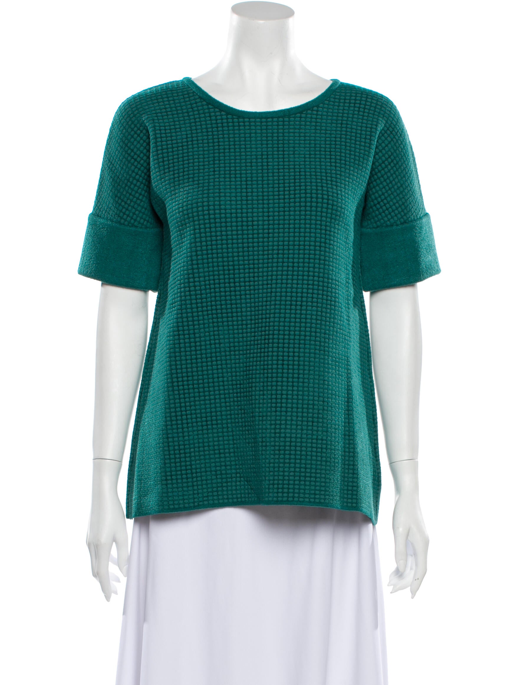 Antonino Valenti Scoop Neck Short Sleeve T-Shirt