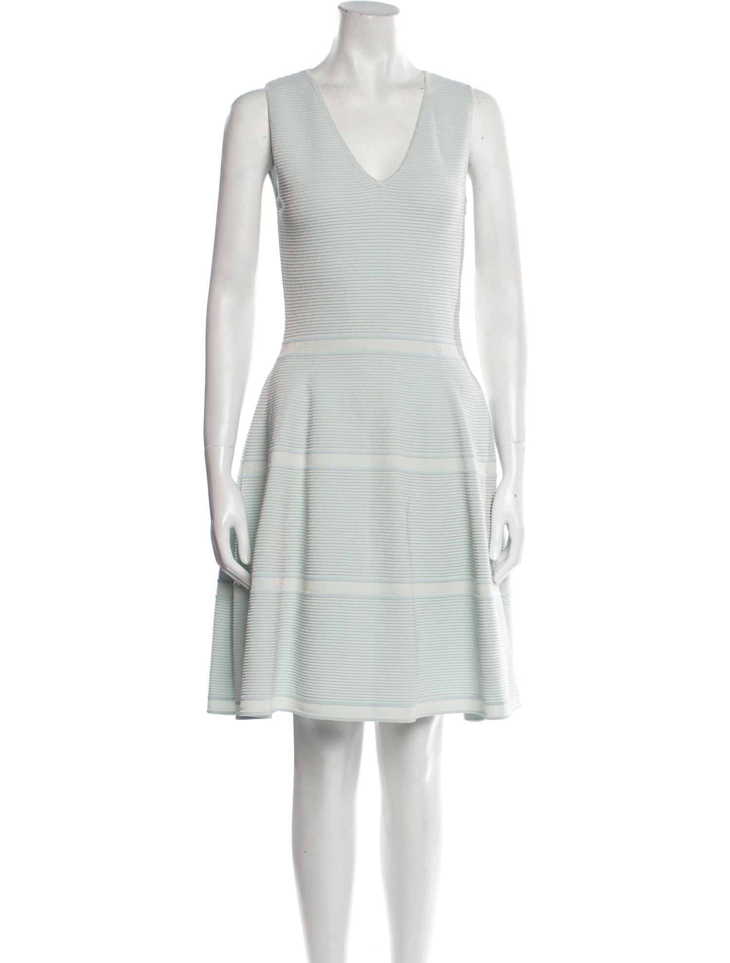 Antonino Valenti Striped Knee-Length Dress w/ Tags