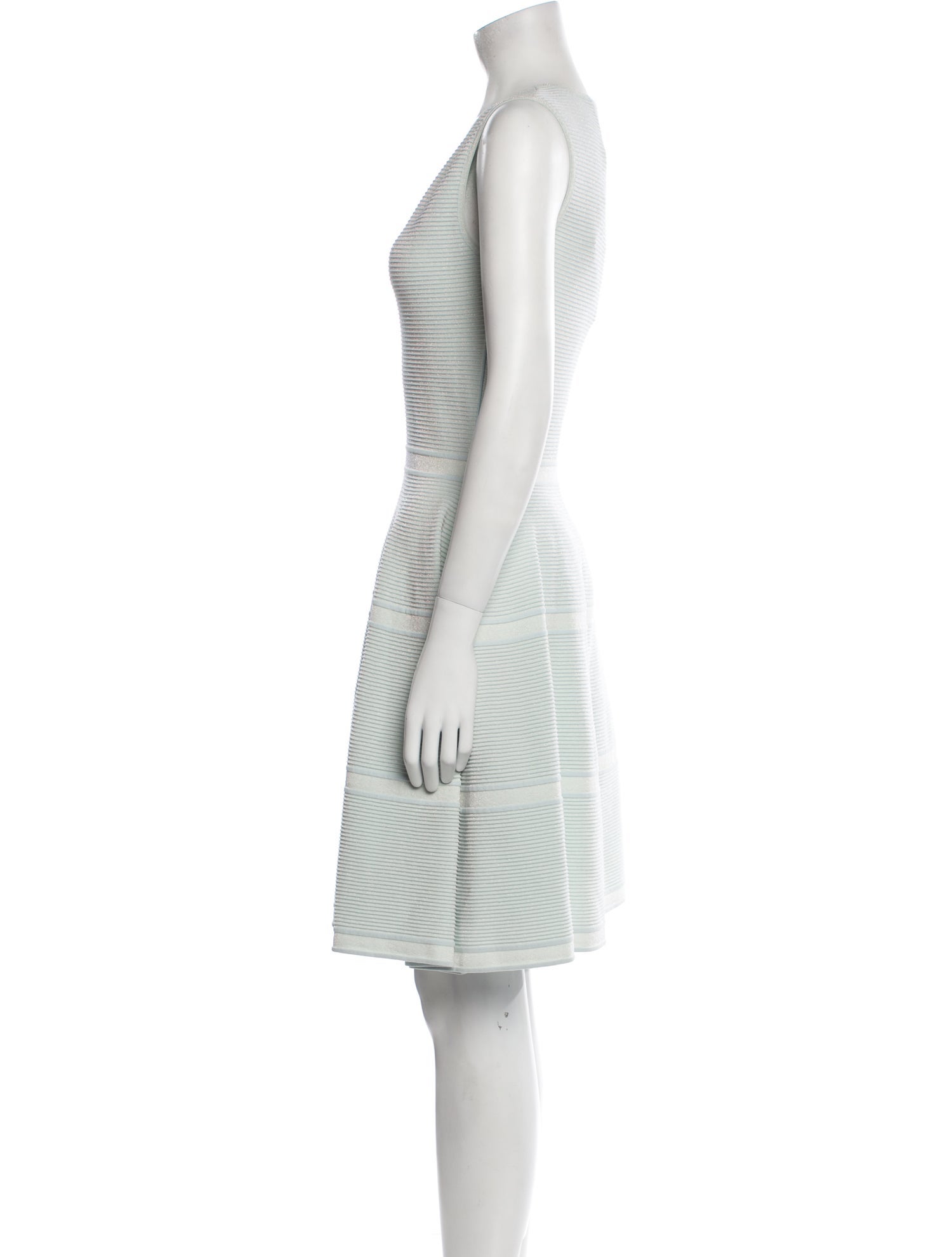 Antonino Valenti Striped Knee-Length Dress w/ Tags