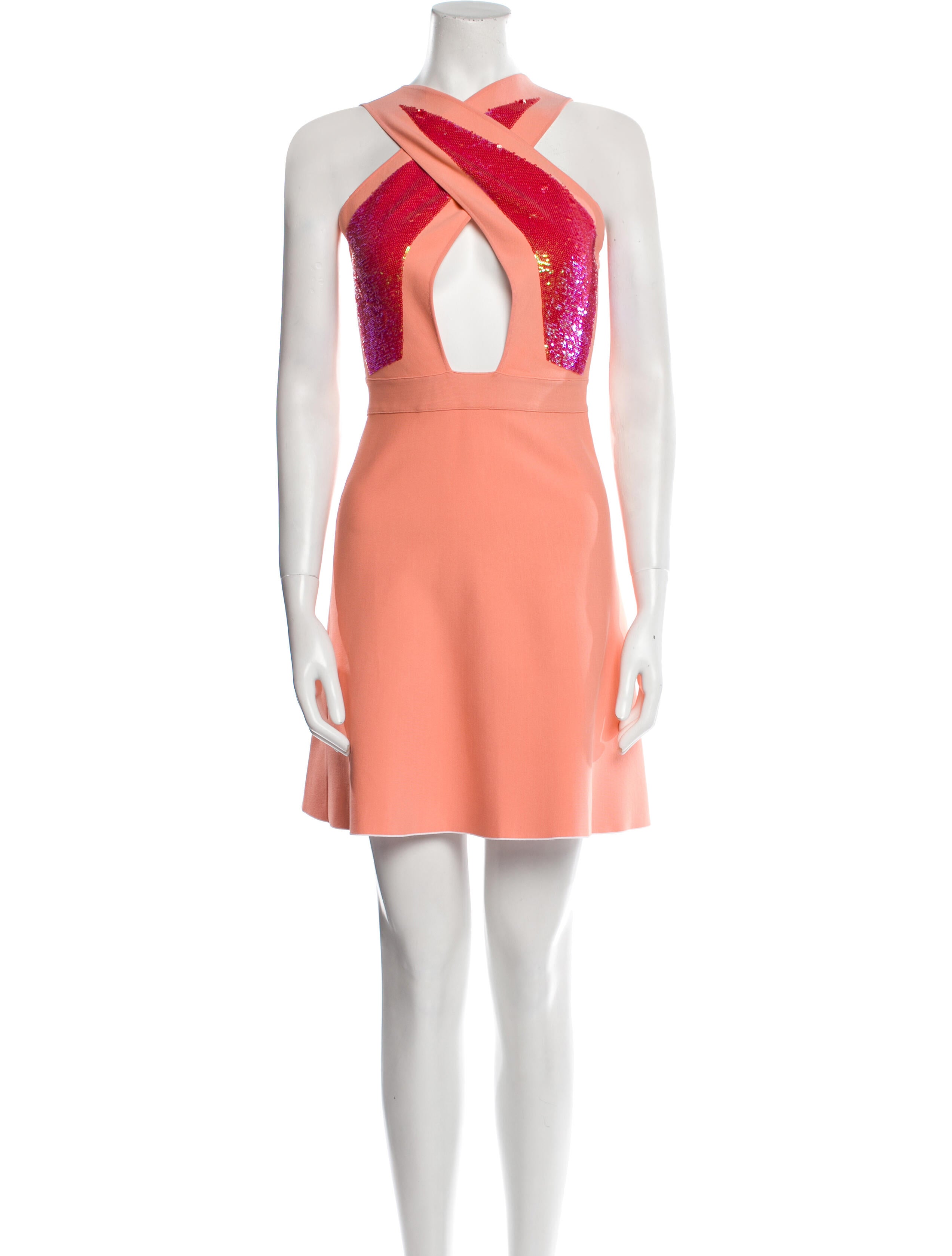 Antonino Valenti Halterneck Mini Dress w/ Tags