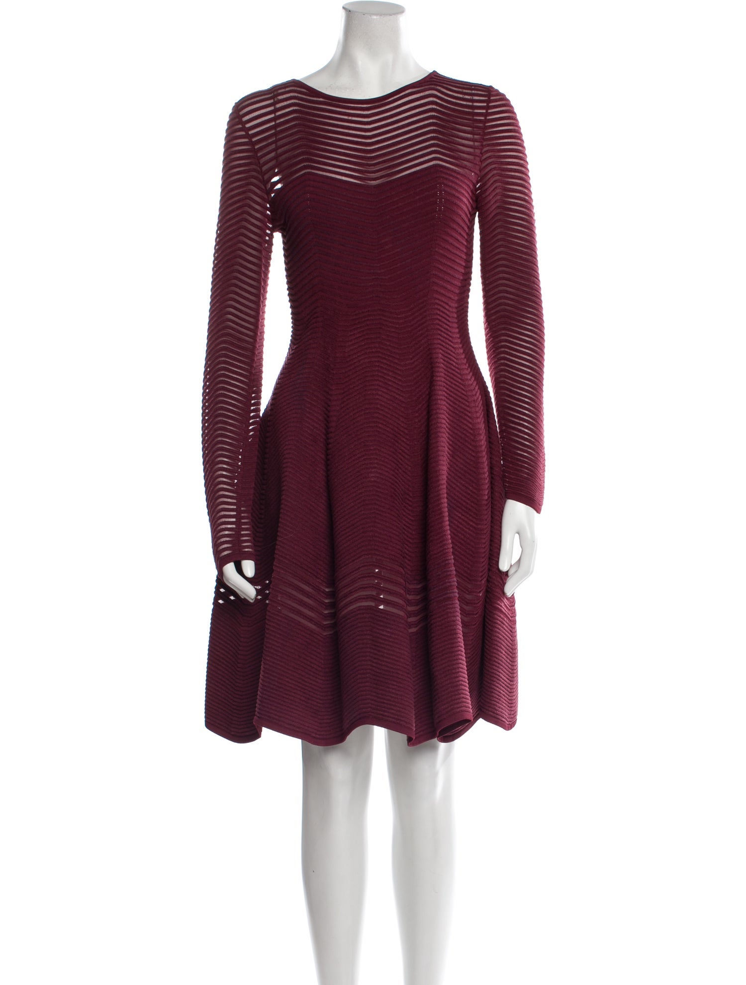 Antonino Valenti Bateau Neckline Knee-Length Dress