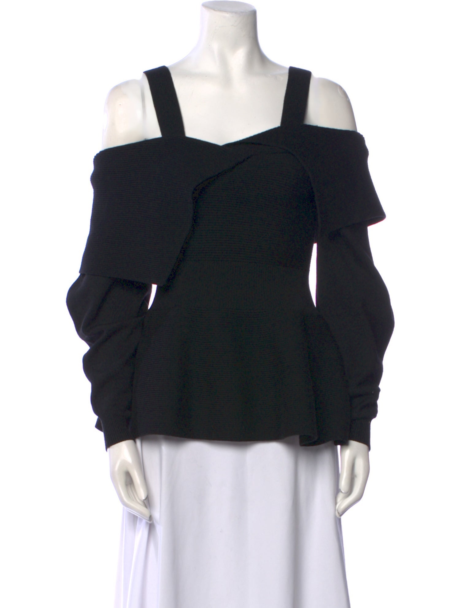 Antonino Valenti Virgin Wool Square Neckline Sweater