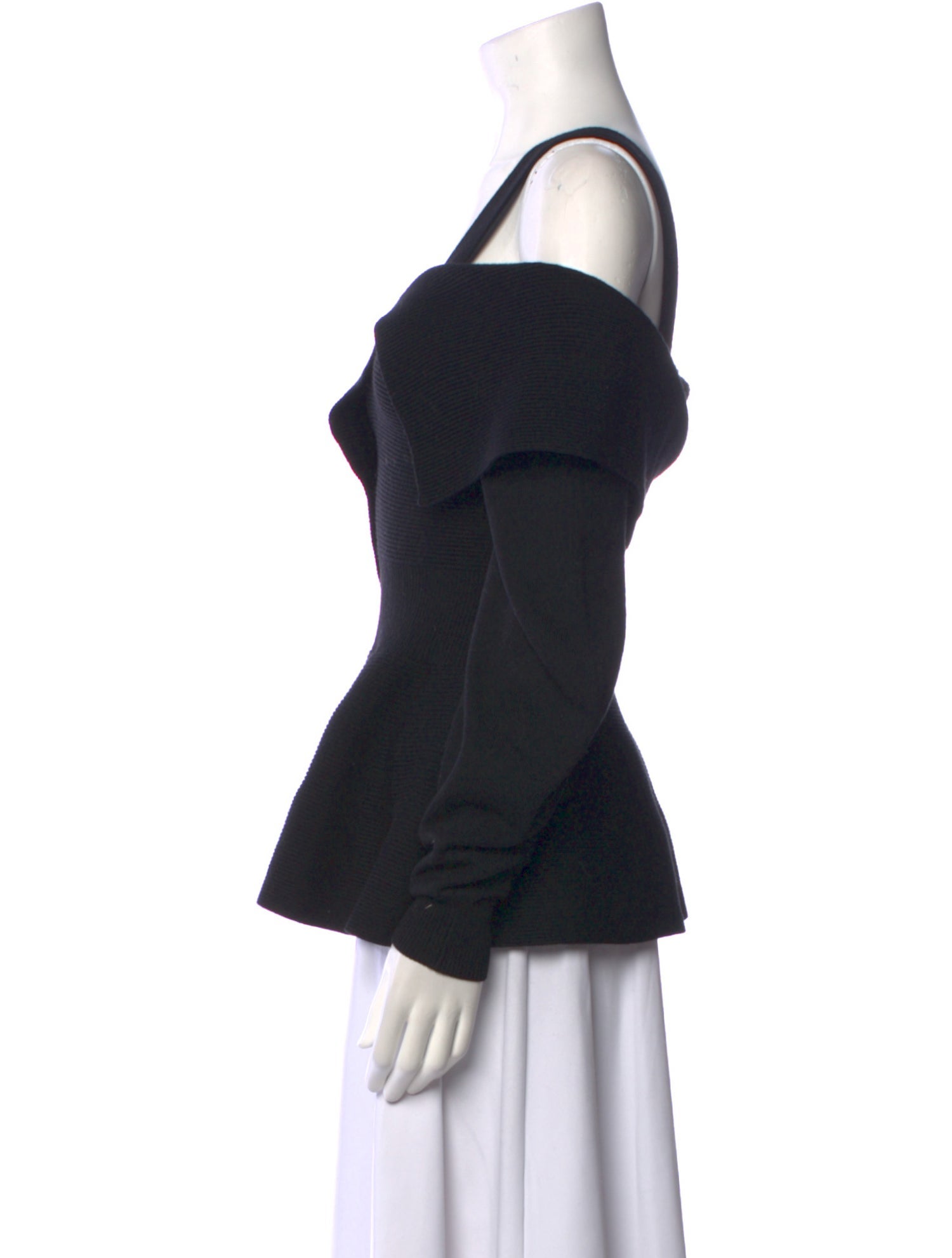 Antonino Valenti Virgin Wool Square Neckline Sweater