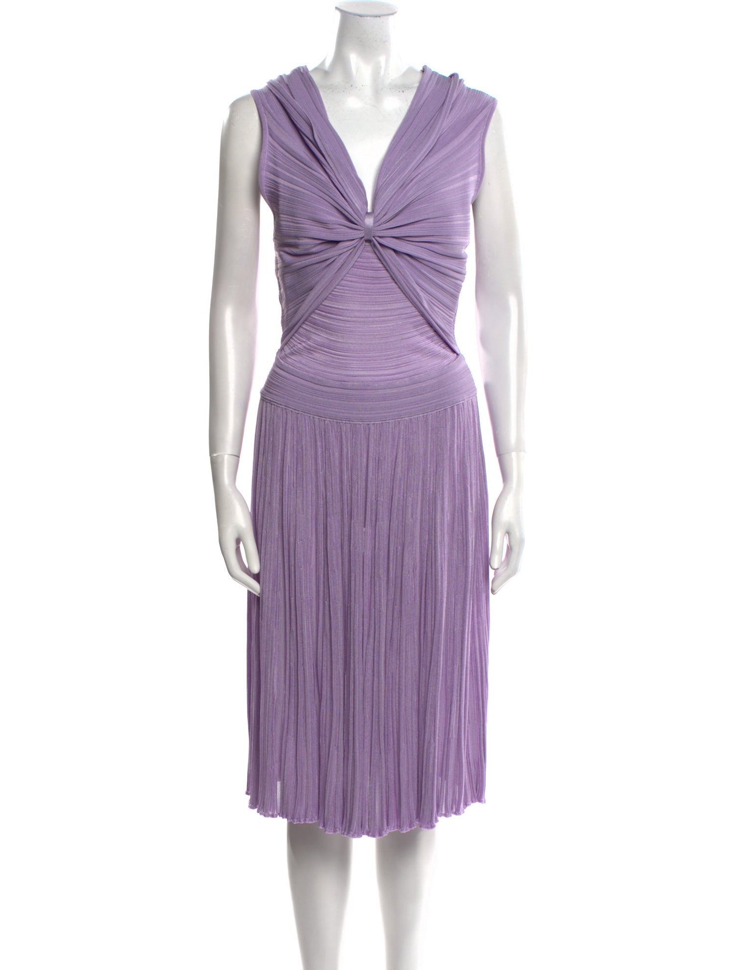 Antonino Valenti V-Neck Midi Length Dress w/ Tags